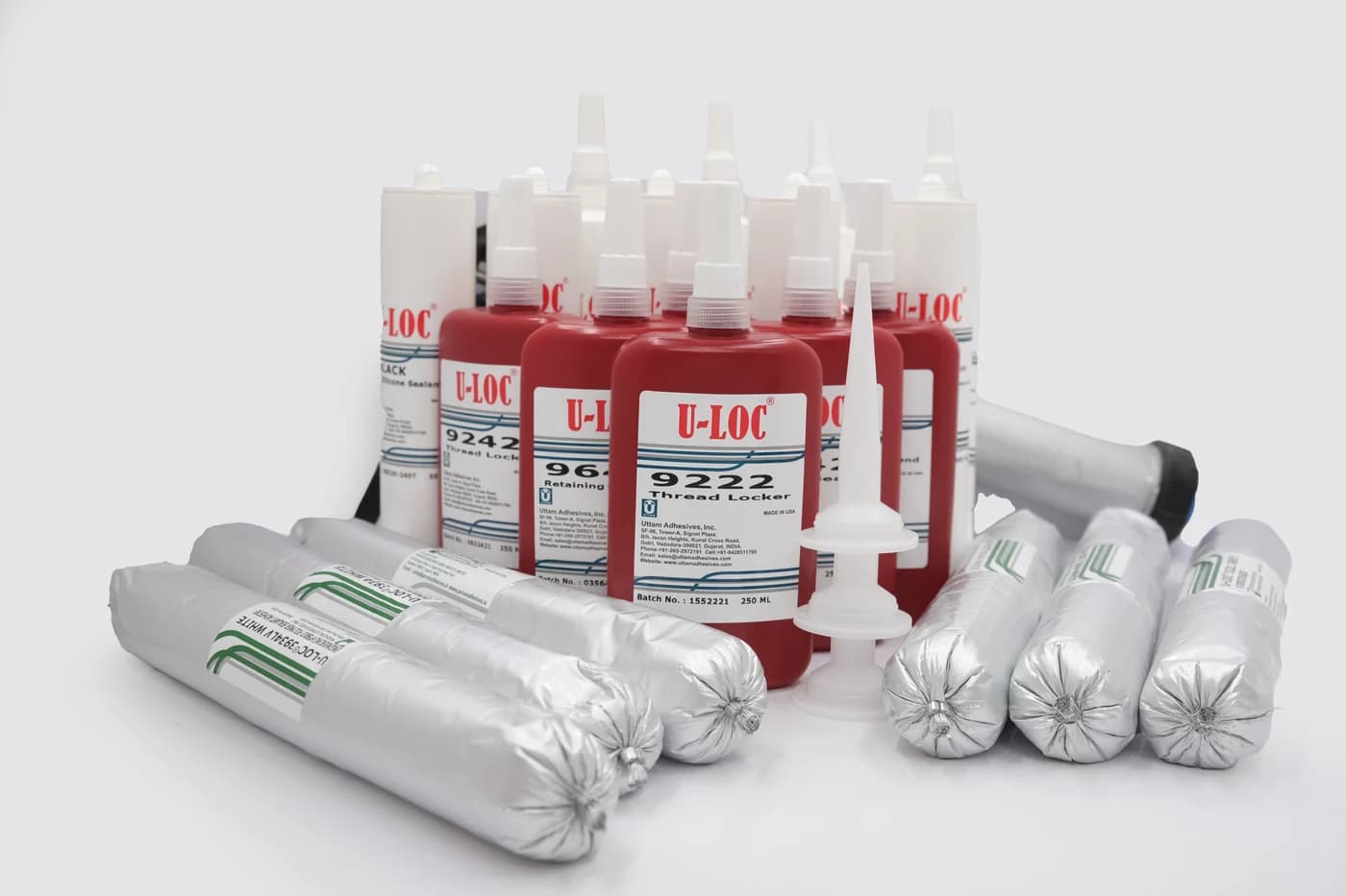 Authentic U-LOC adhesive and sealant product range